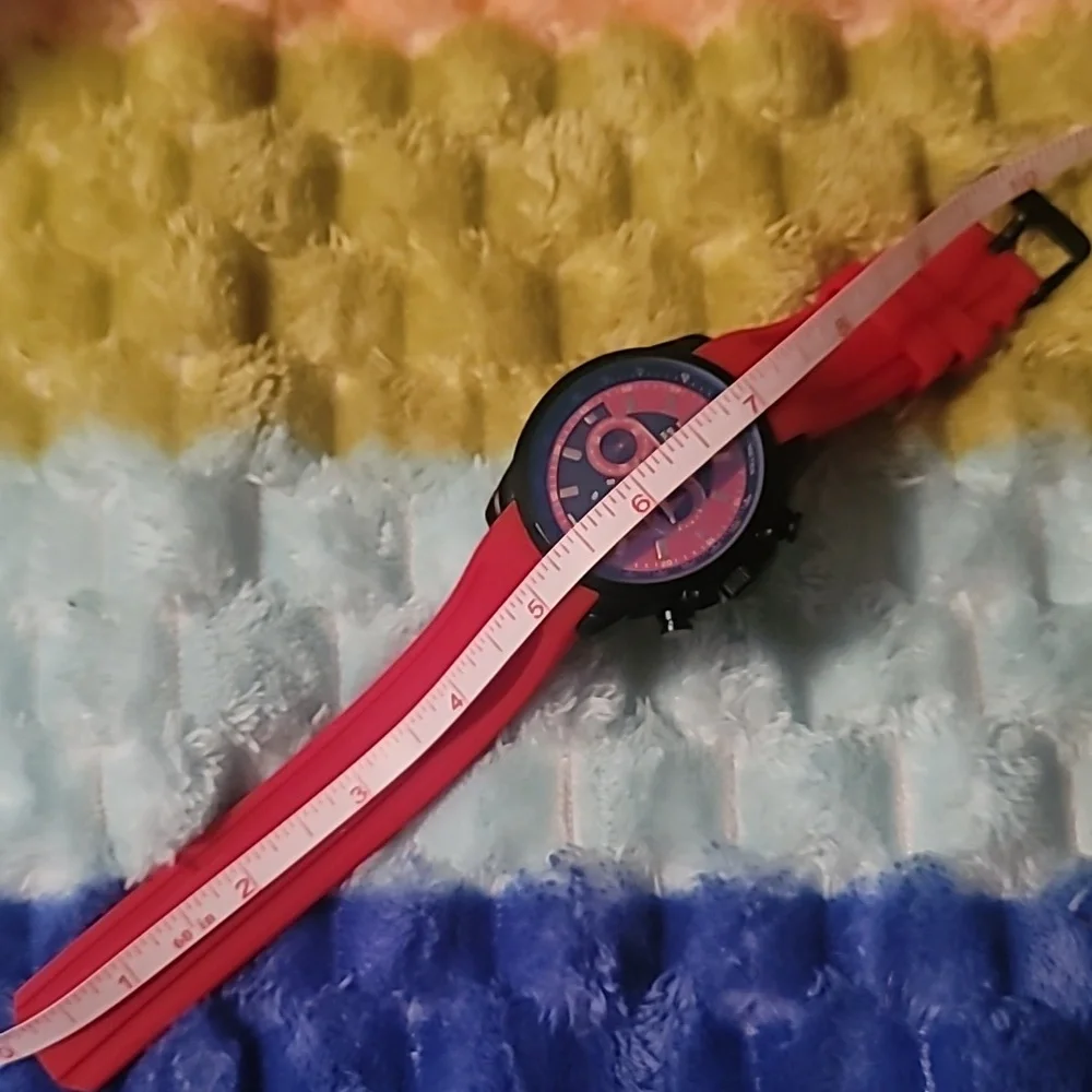 Swiss Hunter Watch SH2469 Red Silicone‎ Band